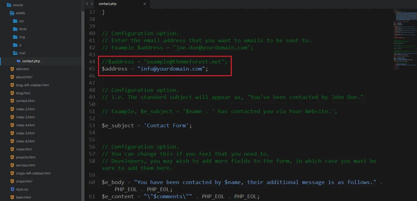 1. Modify your email here to receive emails from contact for - 满冠体育